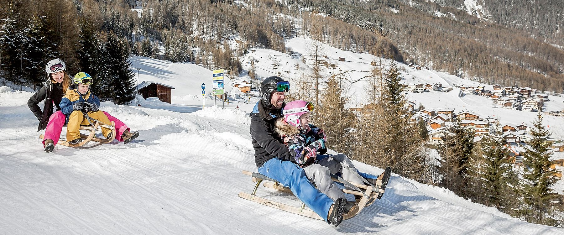 Rodeln-Winterurlaub-Sölden